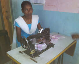 One Beneficiary Tribe woman