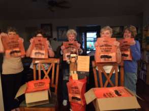 Bag Ladies prepare for Trick-or-Treat For Tools.