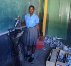 Fabiola no longer worries - She has her own tools!