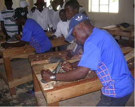 Carpentry tools for vocational students