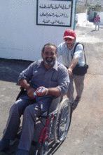 Village Council Head Haj Sami Sadik and Israeli Ac