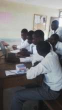Studying Maths at Ndala school
