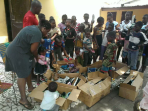 Shoe Distribution in Guinea