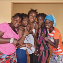 New students in MindLeaps Guinea