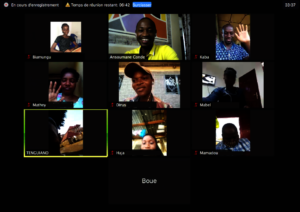 Students in Project Management & Budgeting Course