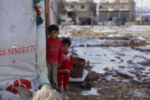 Abd Al Kader and Mona don't have winter boots