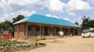 The school block which has James' class