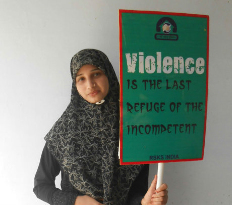 Give India back #HerVoice - Stop Violence