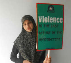 Stand with Yasmin to give India back #HerVoice