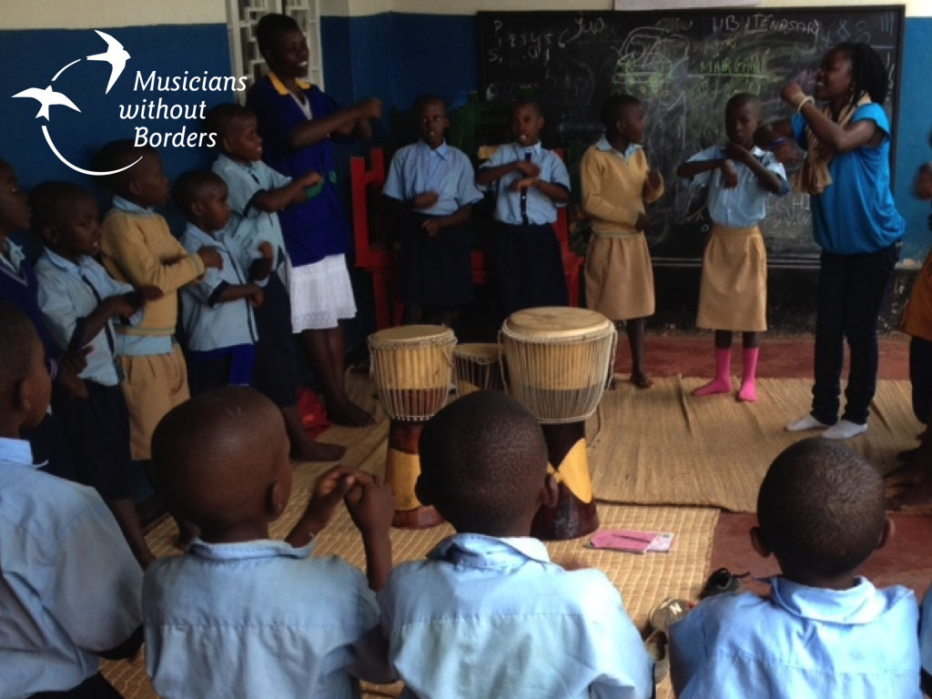 Music Supports 1000s of HIV+ and Refugee Children