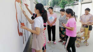 Annual Mural Activity Unites Villagers