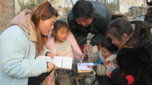 It truly takes a village to help raise a child!