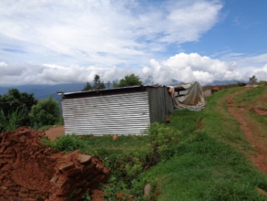 A constructed shelter in ward no.9