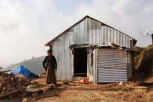 Shelter Built with the support