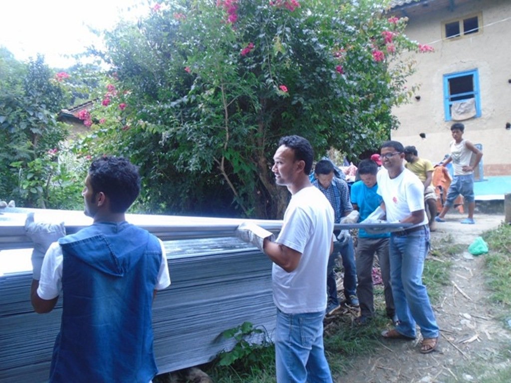 Shelters for 60 Earthquake (EQ) Survivors in Nepal