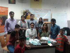 Health camp organised at DMRC Shelter Home