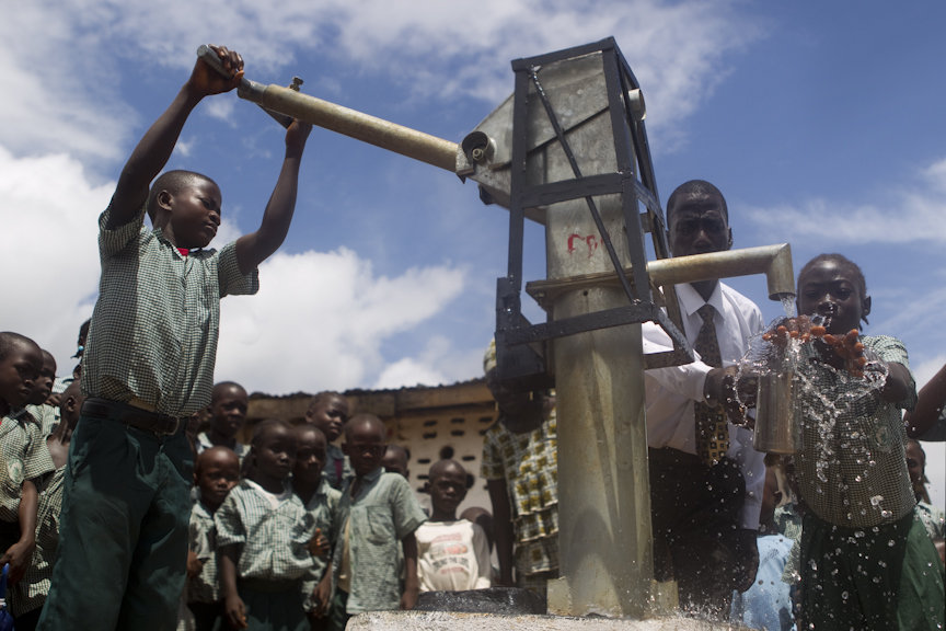 Bringing Safe Water to Rural Liberia School