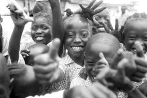 Celebrating arrival of safe water at a school