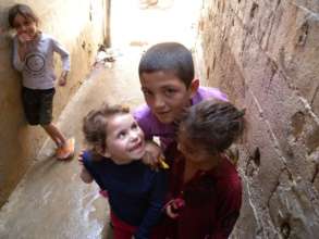 Children playing in Lebanon