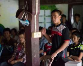 Training in Karenni Camp at the Thai-Burma border