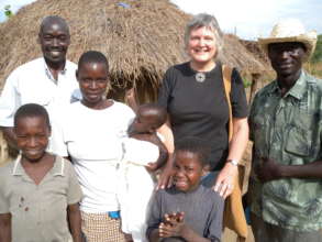 RIJ's CEO Jane Best with Ugandan Returnees