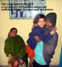 Rescued Child being reunited with parents