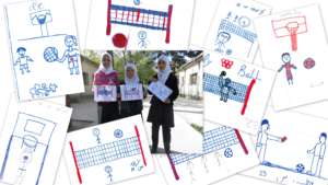Girls in Afghanistan want equal access to sports.