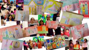 Girls in Berlin tell Malala's story through art
