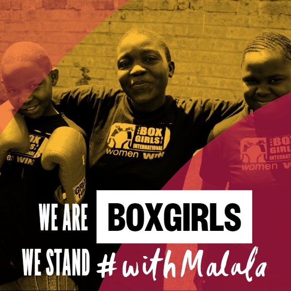 Boxgirls Stand With Malala