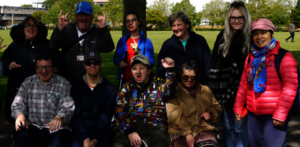 Some of VALUES clients and staff