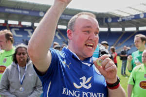 david at king power stadium