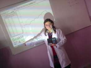 Dilara hopes to become a succesful medical doctor