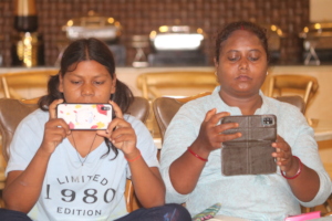 SELF participants learning digital storytelling