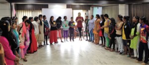 SELF participants at a workshop