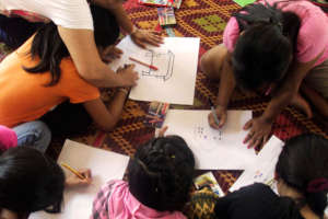 Psychological Support: Art Therapy Session