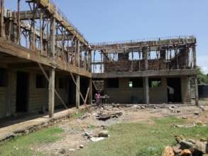 The 1st Floor walling and formwork at the GEC site