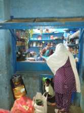 Rubi dealing with her customer