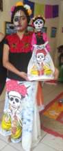 Fernanda and her Catrina