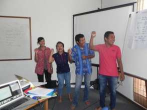 During the Training of Trainers