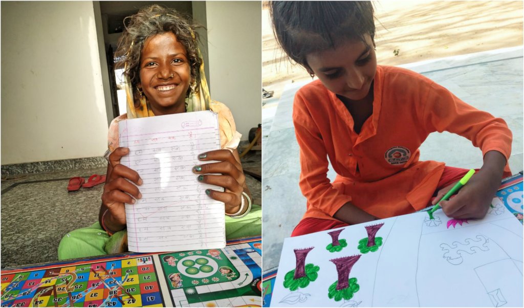 Educating Girl Child with Pathshala !!