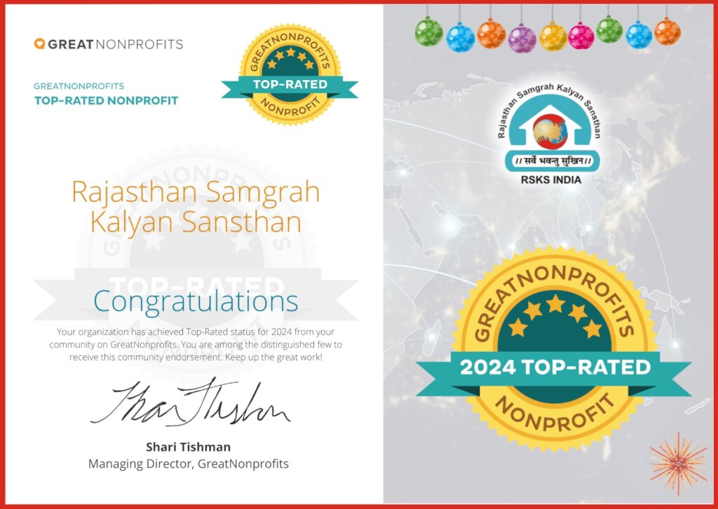 RSKS India Honored as a Top-Rated Nonprofit 2024..