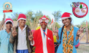 Santa Brought Smiles to Slums