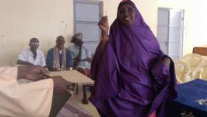 Habiba, group leader