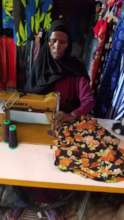 Halima at her shop