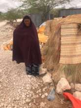 Hawa at her market stall