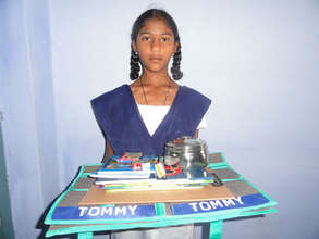 Deprived girl child at education sponsorship