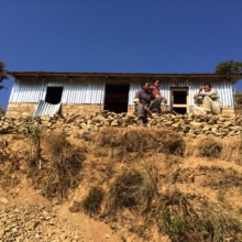 New 'temporary permanent' dwelling in Kavre