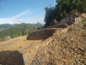 Kharpani school post earthquake 2015