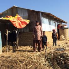 New home for family in Nagre Gagarche