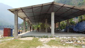So we're turning this building into new classrooms